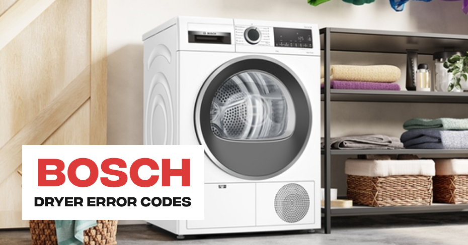 Bosch Dryer Error Code E06